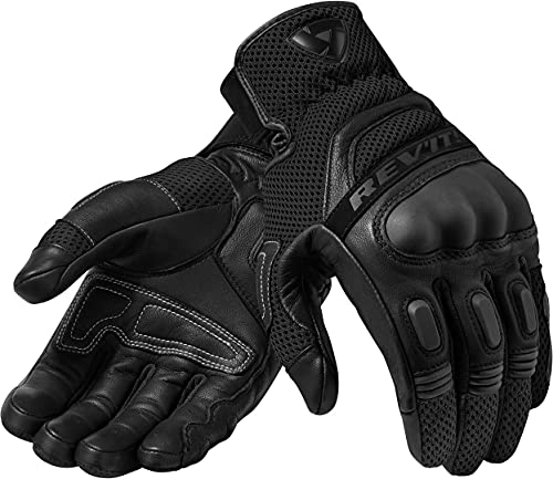 REV'IT! Motorradhandschuhe kurz Motorrad Handschuh Dirt 3 Handschuh schwarz XXL, Herren, Enduro/Reiseenduro, Sommer, Leder/Textil von Rev'it