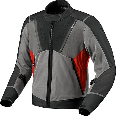 Revit Airwave 4, Textiljacke - Dunkelgrau/Schwarz/Rot - L von Revit