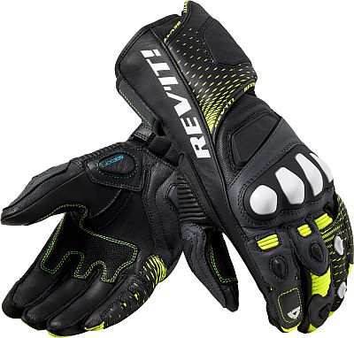 Revit Control, Handschuhe - Schwarz/Neon-Gelb/Weiß - 3XL von Revit
