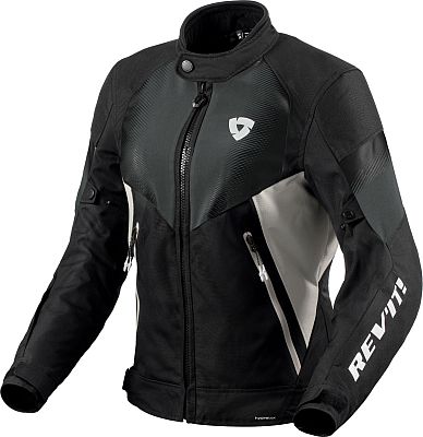 Revit Control H2O, Textiljacke wasserdicht Damen - Schwarz/Hellgrau - 44 von Revit
