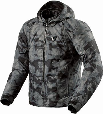 Revit Flare 3 H2O, Textiljacke wasserdicht - Dunkelgrau - XL von Revit