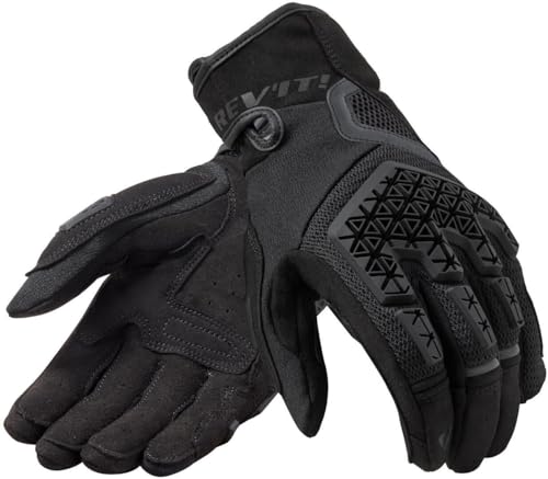 Revit Mangrove Motorrad Handschuhe (Black,L) von Revit