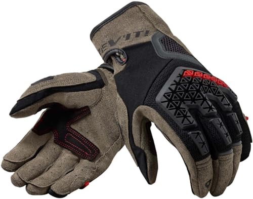 Revit Mangrove Motorrad Handschuhe (Black/Sand,3XL) von Revit