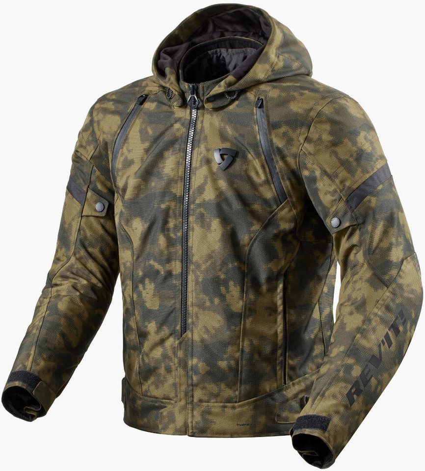 Revit Motorradjacke Flare 3 H2O wasserdichte Motorrad Textiljacke Wasserdicht protektoren reflektierende reißverschluss wasserdichte von Revit