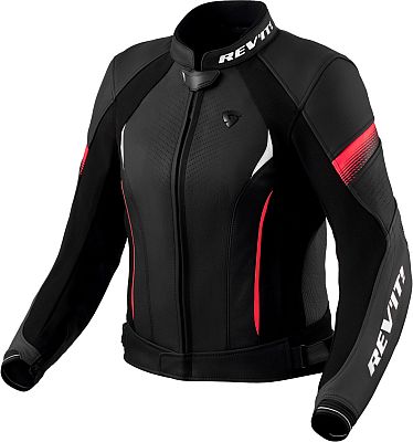 Revit Xena 4, Lederjacke Damen - Schwarz/Pink - 42 von Revit