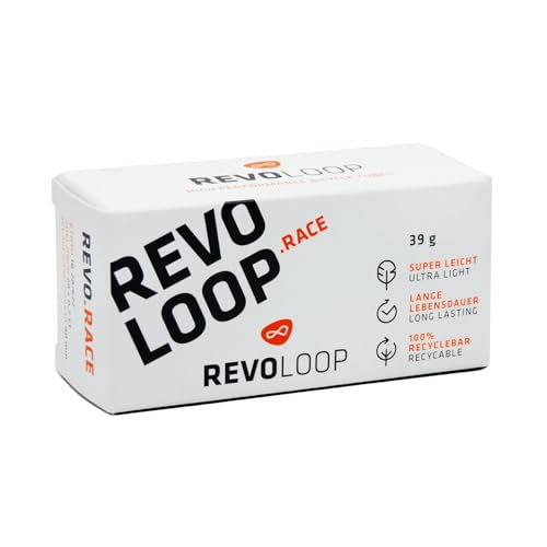 REVOLOOP TPU Fahrradschlauch - 28" x 0,9-1,2 - Ultraleicht 39g - Sclaverandventil 80mm - ETRTO 23-622 bis 30-622 - REVOLOOP.Race 28" von Revoloop