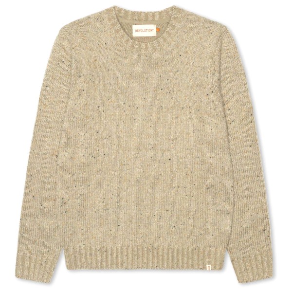 Revolution - Crewneck Knit Sweatshirt - Pullover Gr M beige Revolution - Crewneck Knit Sweatshirt - Pullover Gr M beige von Revolution