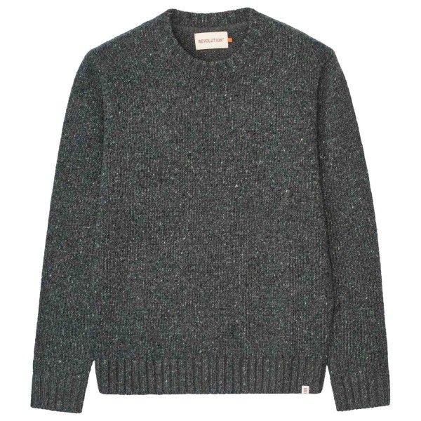 Revolution - Crewneck Knit Sweatshirt - Pullover Gr M grau Revolution - Crewneck Knit Sweatshirt - Pullover Gr M grau von Revolution