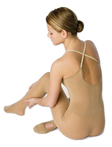 Revolution Dance Body Tight Convertible Foot Dark Tan (Kleinkind/kleines Kind) von Revolution