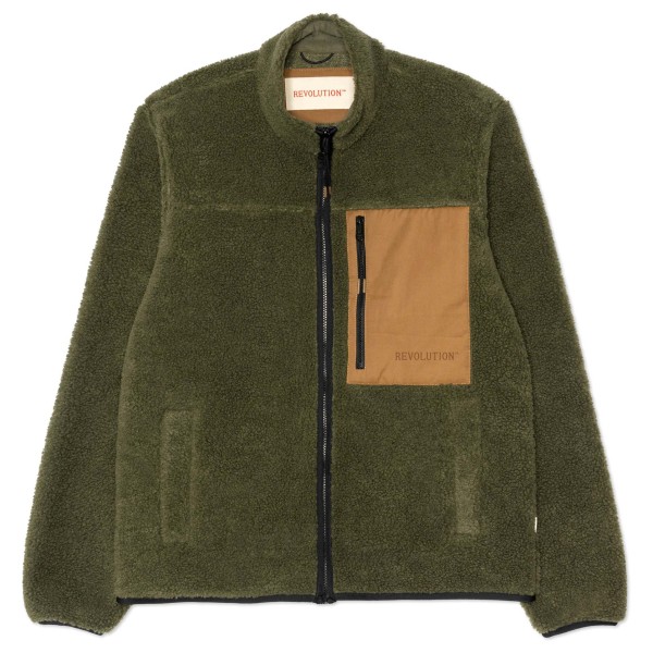 Revolution - Pocket Fleece Jacket - Fleecejacke Gr L;XL;XXL beige;grau von Revolution