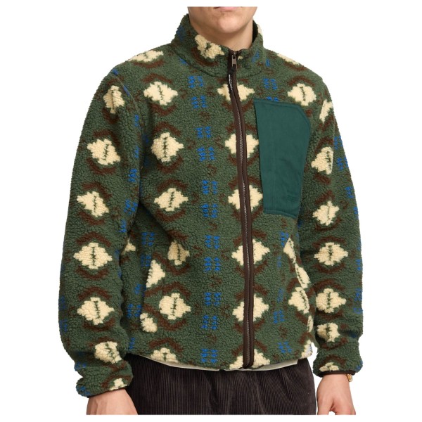 Revolution - Printed Pocket Teddy - Fleecejacke Gr XXL oliv Revolution - Printed Pocket Teddy - Fleecejacke Gr XXL oliv von Revolution