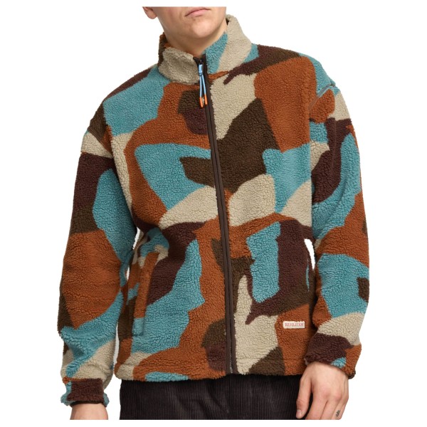 Revolution - Printed Teddy Jacket - Fleecejacke Gr XXL braun Revolution - Printed Teddy Jacket - Fleecejacke Gr XXL braun von Revolution