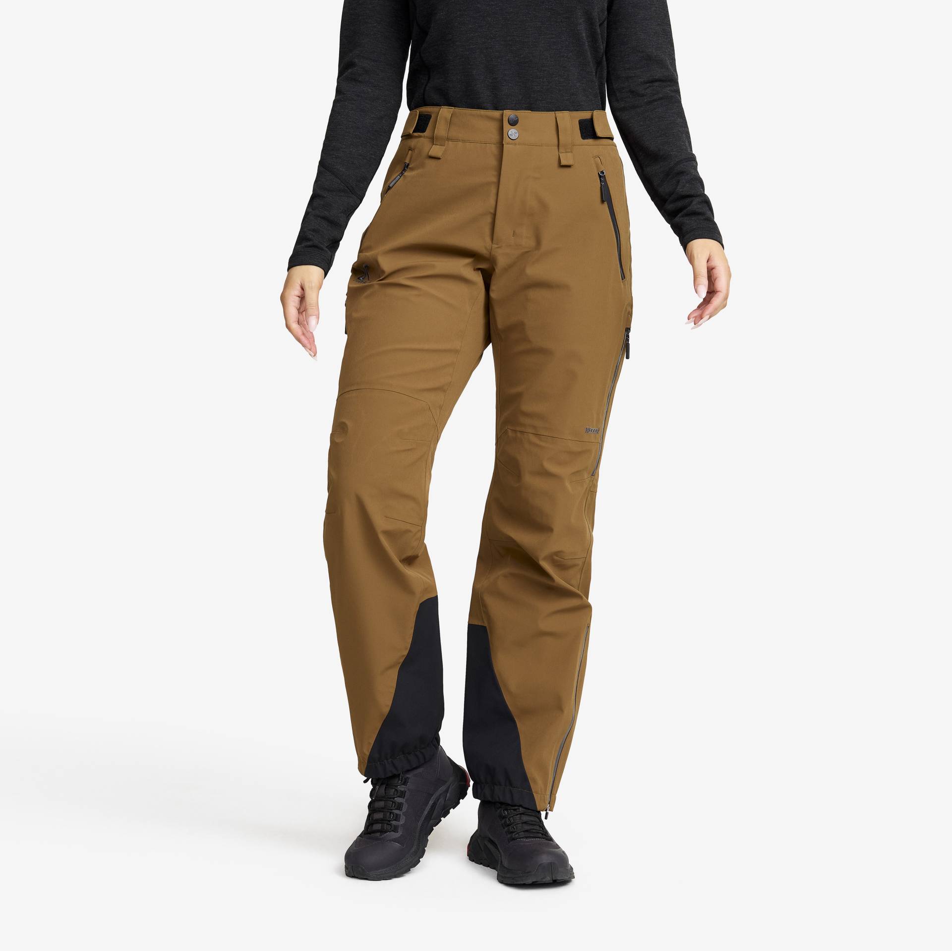 Cyclone 3L Shell Pants Damen Rubber, Größe:3XL - Outdoorhose, Wanderhose & Trekkinghose von RevolutionRace