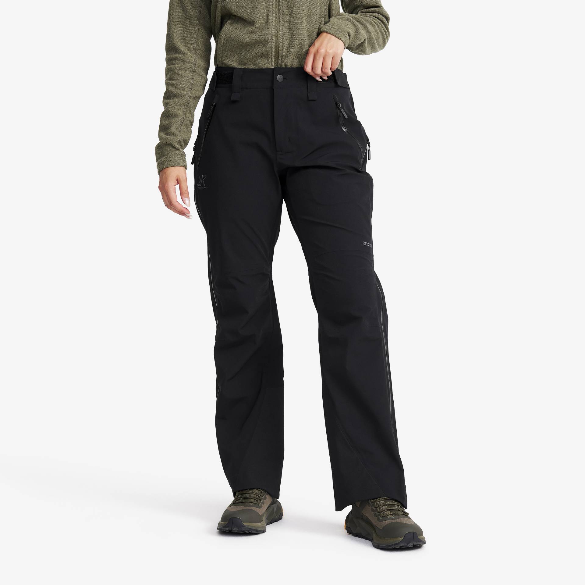 Cyclone Zip-up 3L Pants Damen Black, Größe:S - Outdoorhose, Wanderhose & Trekkinghose von RevolutionRace