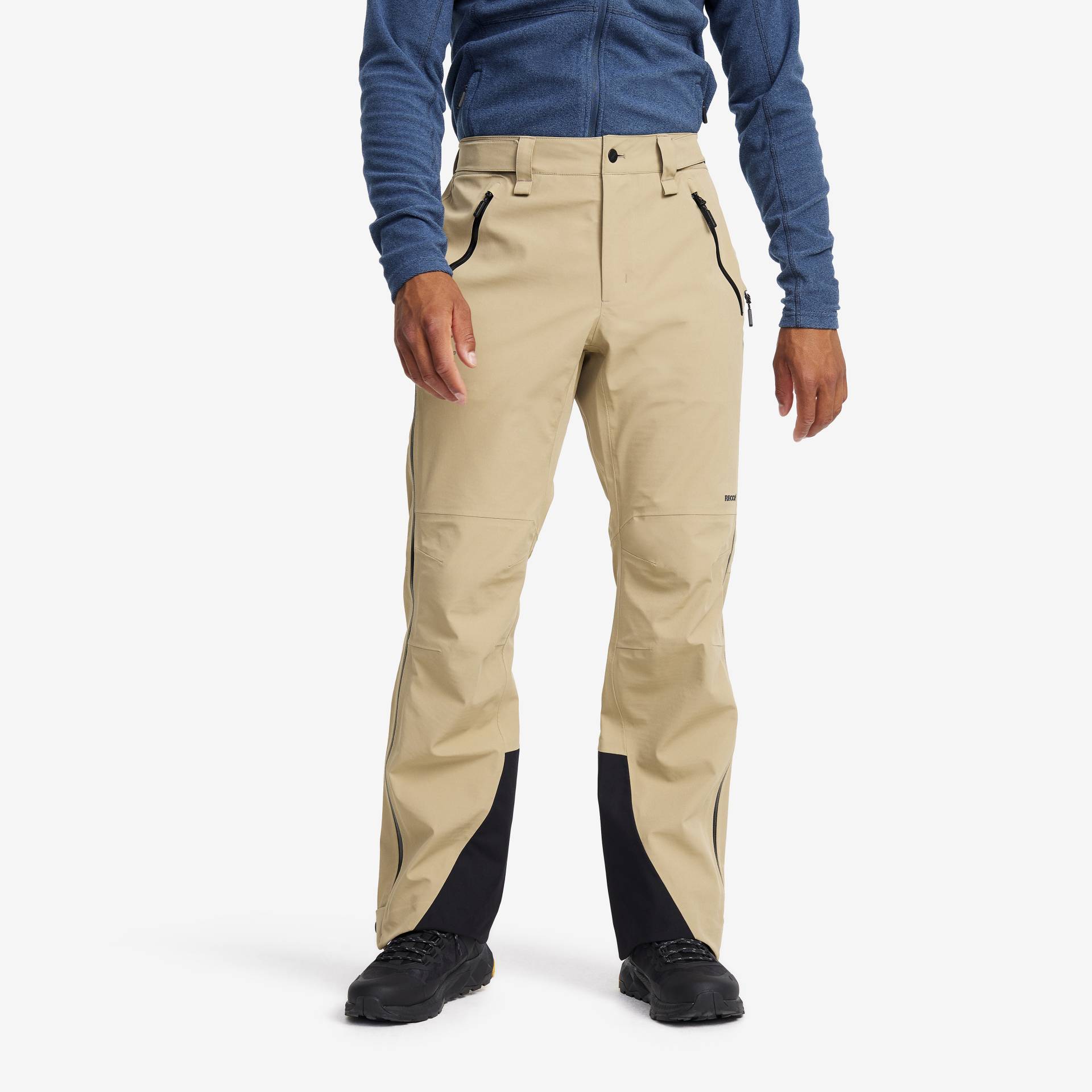 Cyclone Zip-up 3L Pants Herren Khaki, Größe:M - Outdoorhose, Wanderhose & Trekkinghose von RevolutionRace
