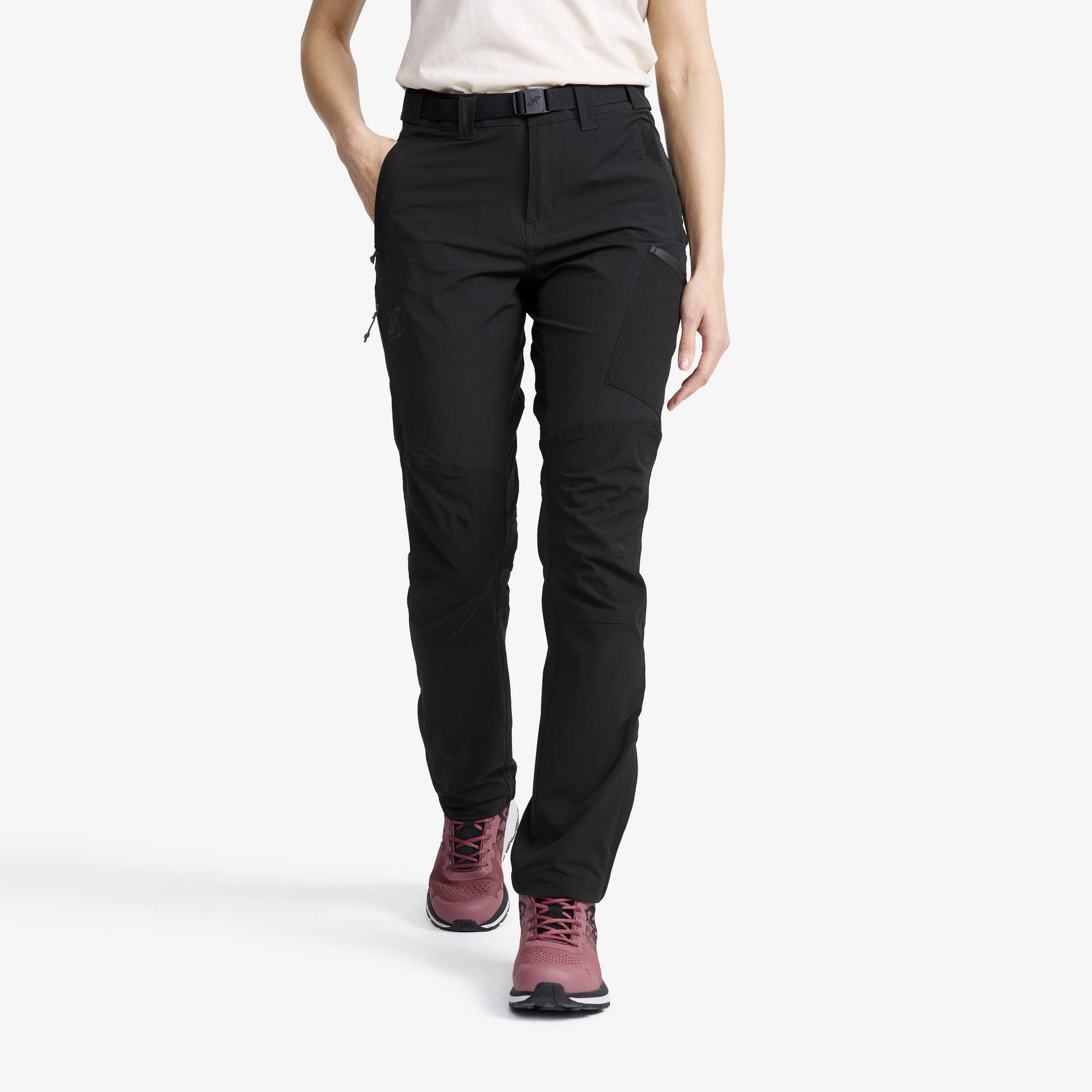 Elevate Lightweight Pro Pants Damen Black, Größe:XL - Outdoorhose, Wanderhose & Trekkinghose von RevolutionRace