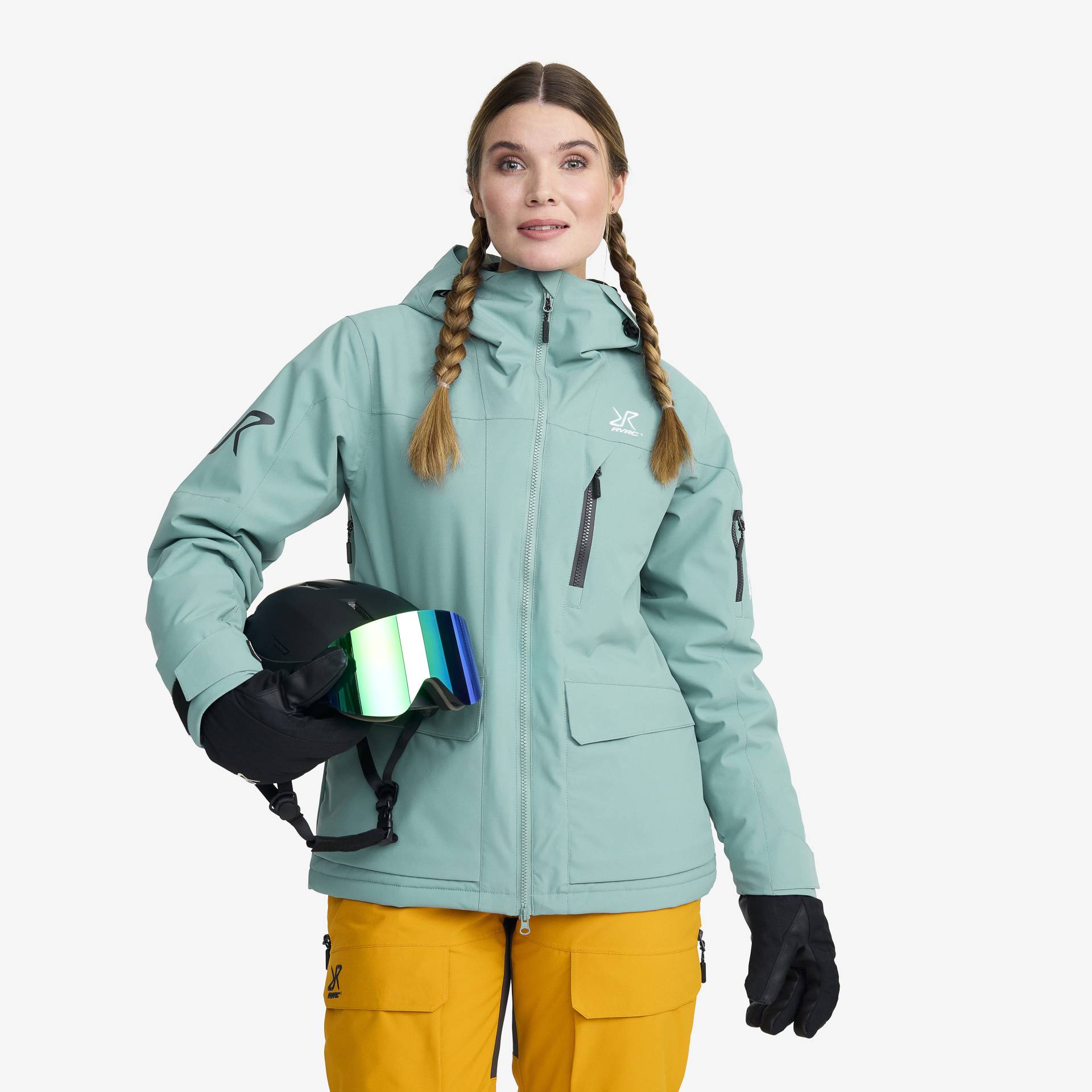 Halo 2L Insulated Ski Jacket Damen Arctic, Größe:2XL - Skijacken von RevolutionRace
