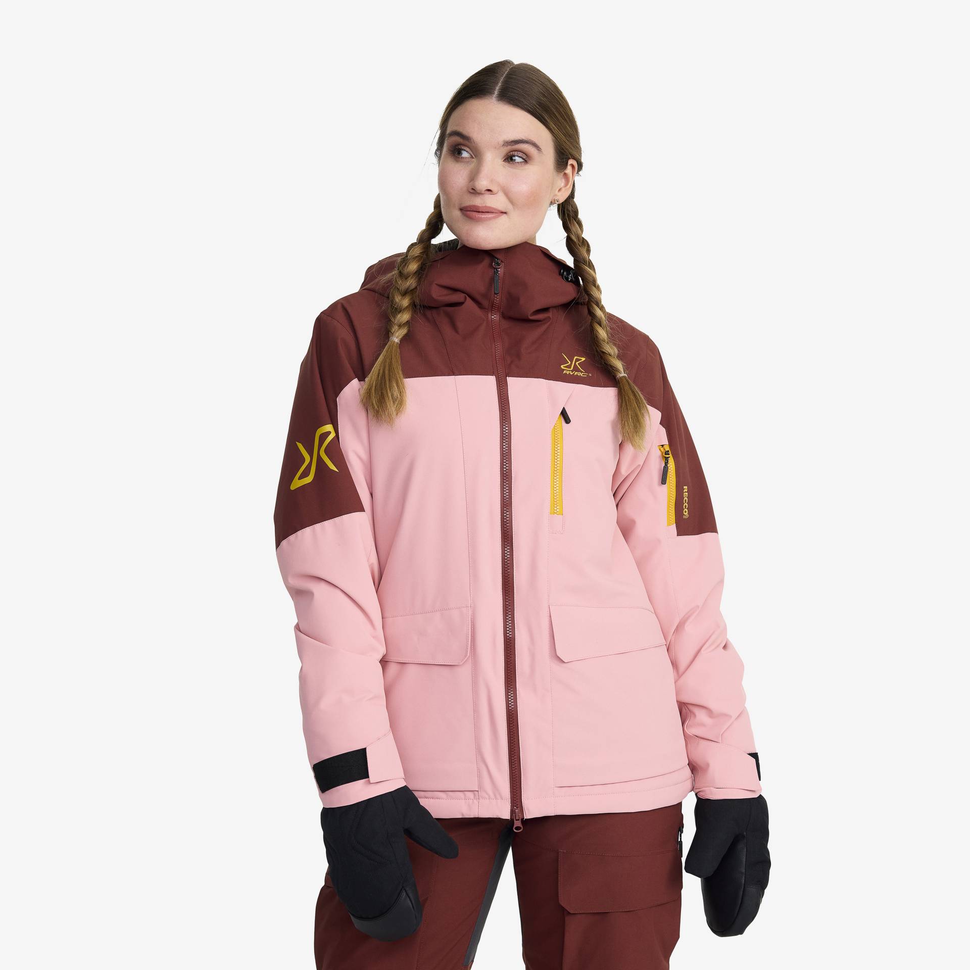 Halo 2L Insulated Ski Jacket Damen Blush, Größe:2XL - Skijacken von RevolutionRace