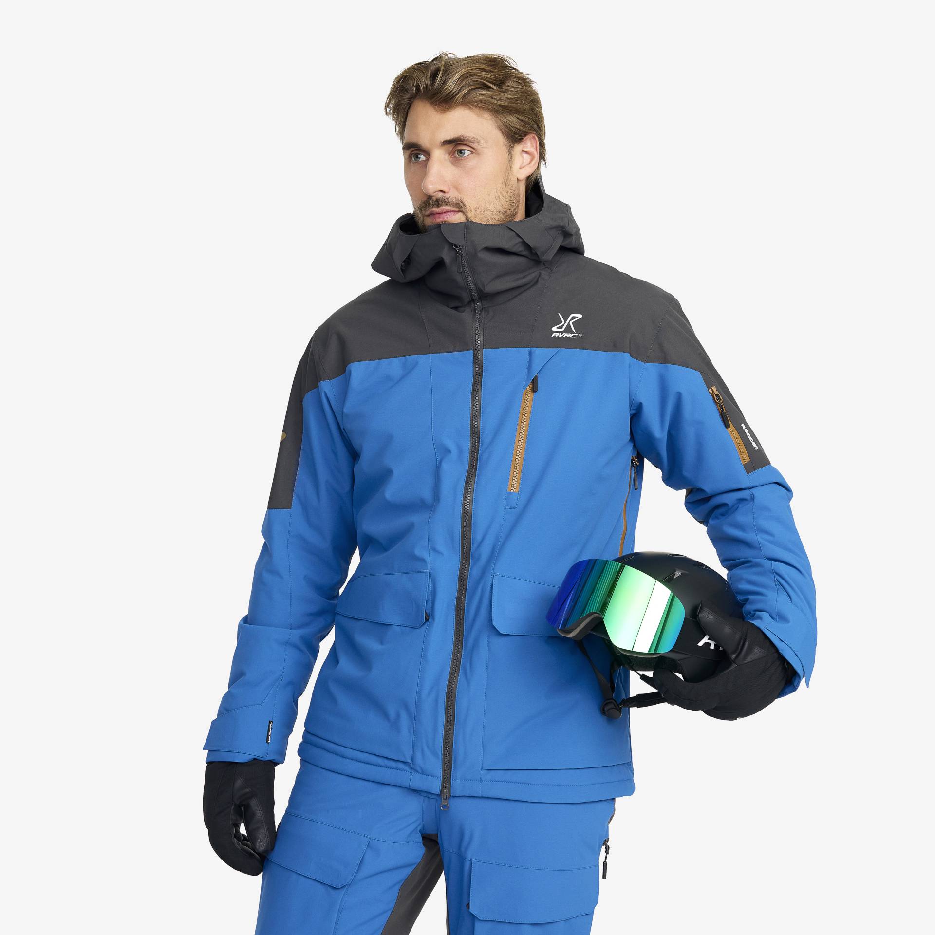 Halo 2L Insulated Ski Jacket Herren Classic Blue, Größe:2XL - Skijacken von RevolutionRace