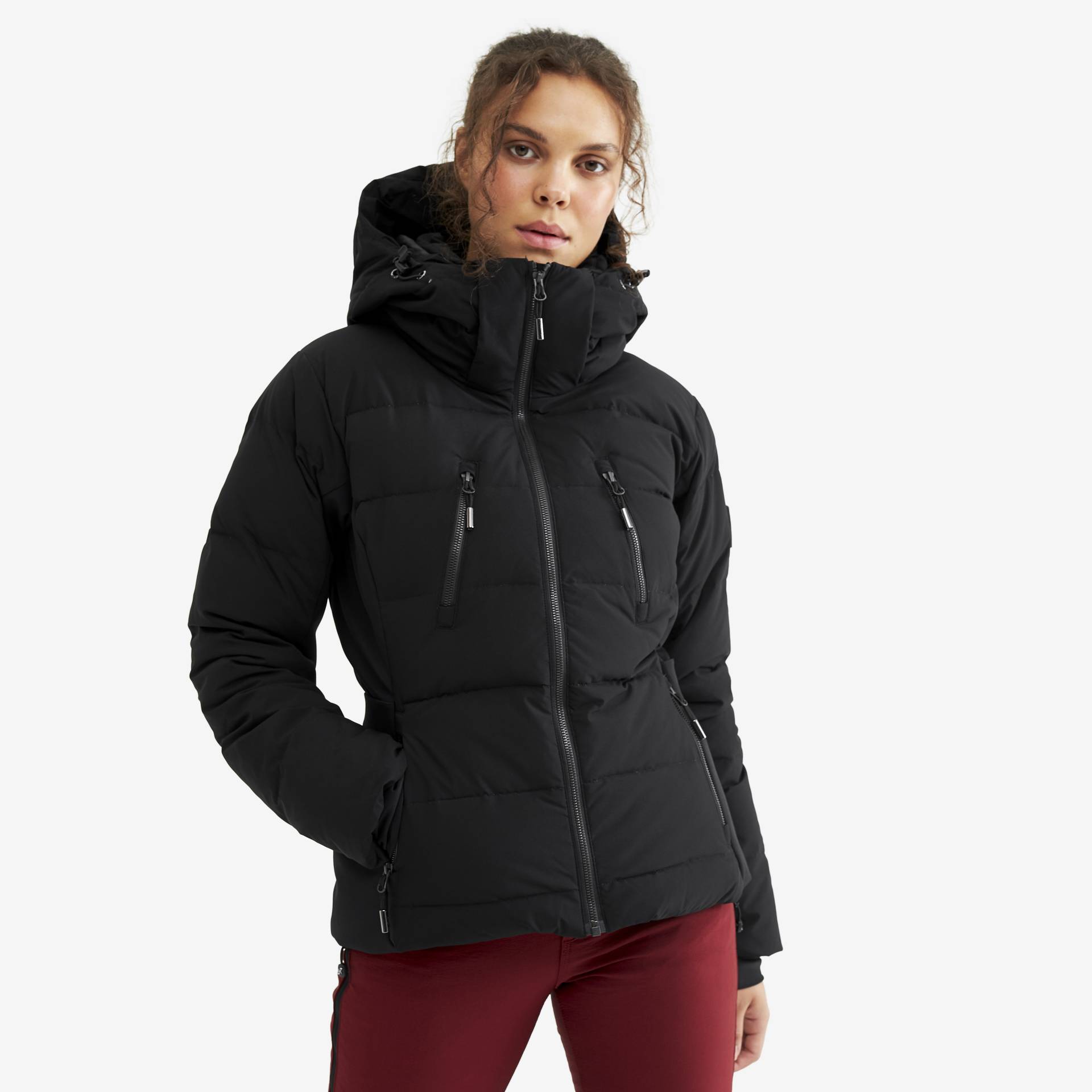 Igloo Jacket Damen Black, Größe:2XL - Skijacken von RevolutionRace