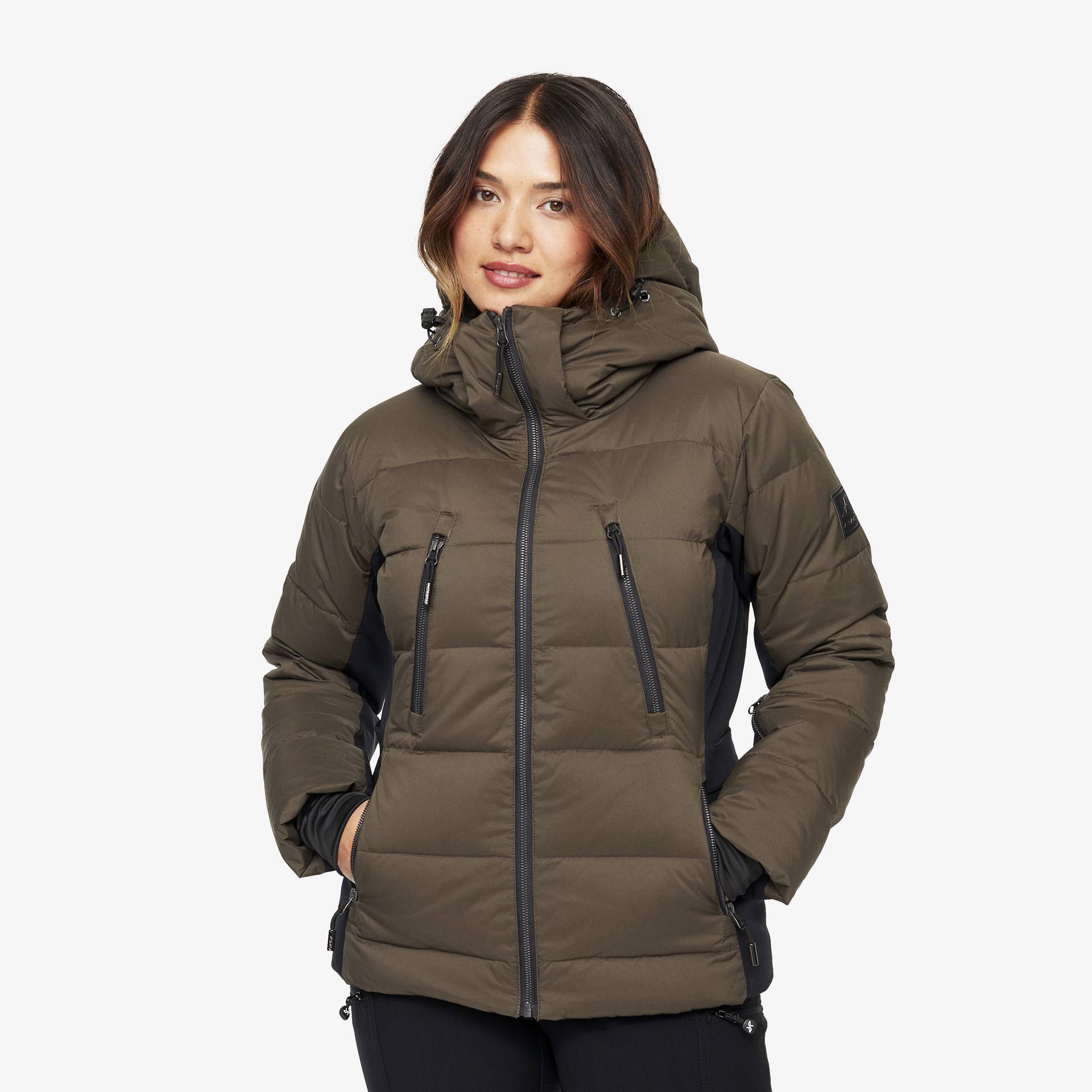 Igloo Jacket Damen Mud, Größe:2XL - Skijacken von RevolutionRace