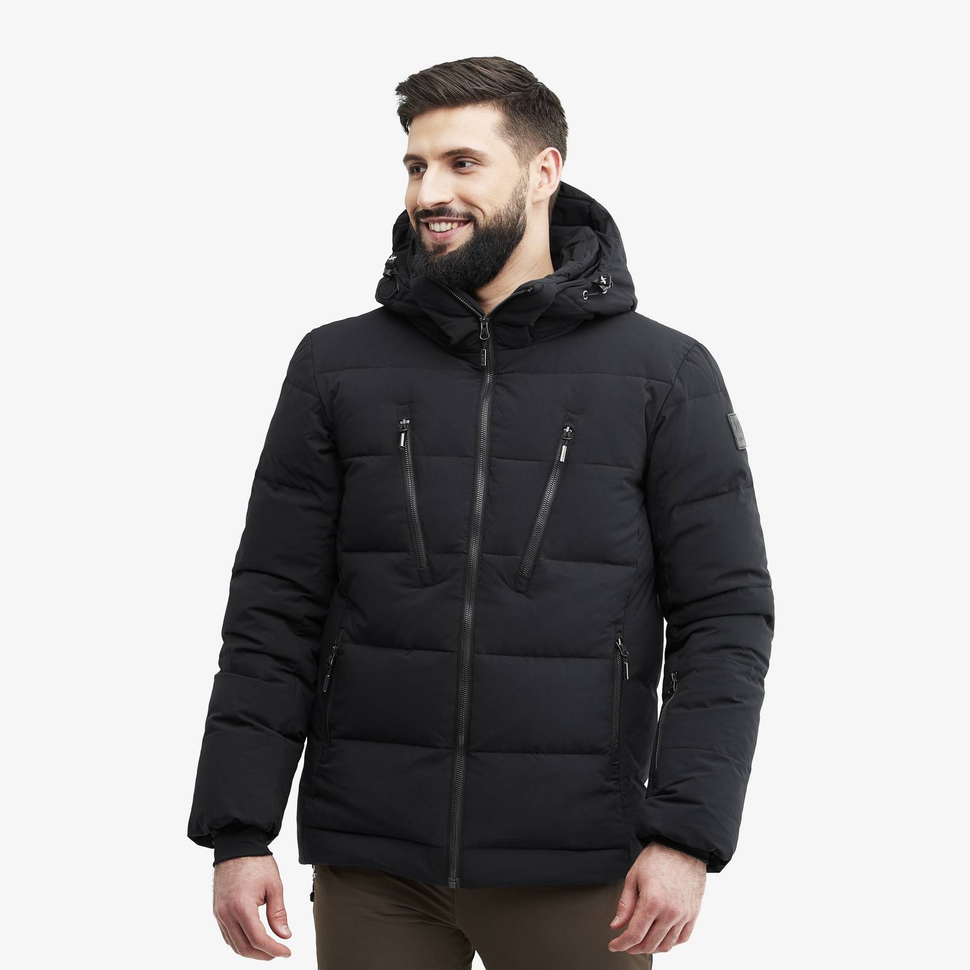 Igloo Jacket Herren Black, Größe:L - Skijacken von RevolutionRace