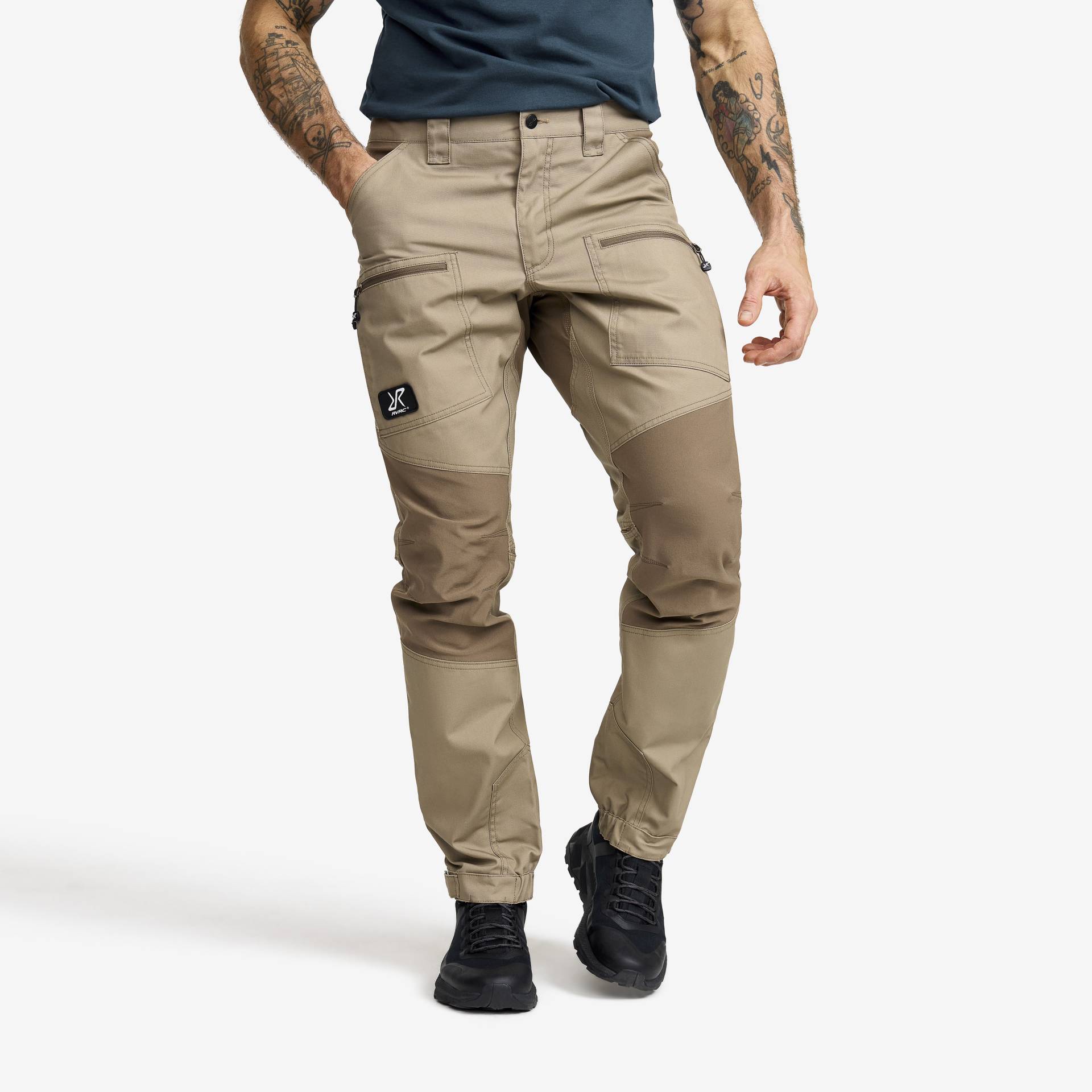 Nordwand Pro Pants Herren Brindle/Chocolate chip, Größe:L - Outdoorhose, Wanderhose & Trekkinghose von RevolutionRace