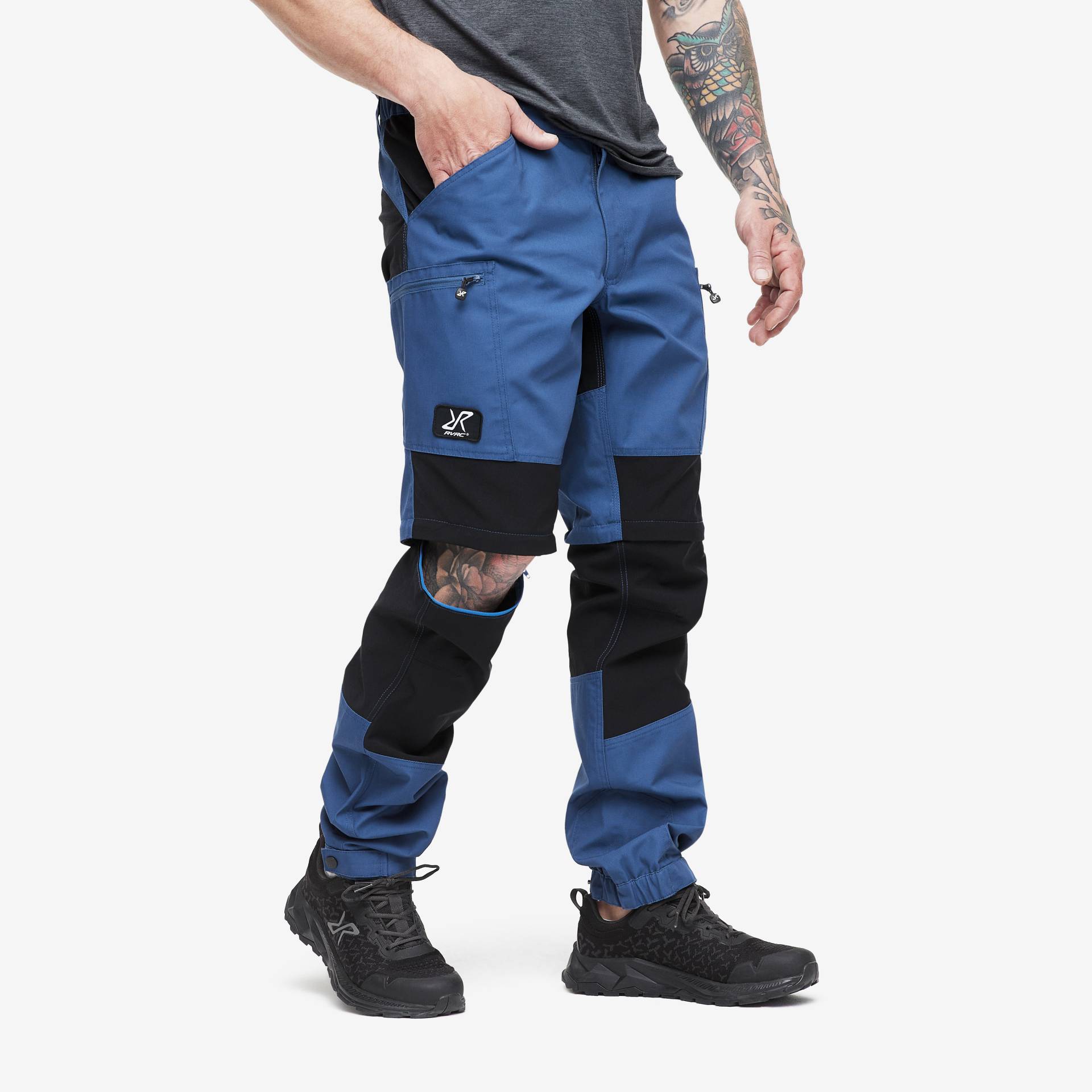 Nordwand Pro Zip-off Pants Herren Dark Blue, Größe:S - Hosen > Zip-off-hosen von RevolutionRace