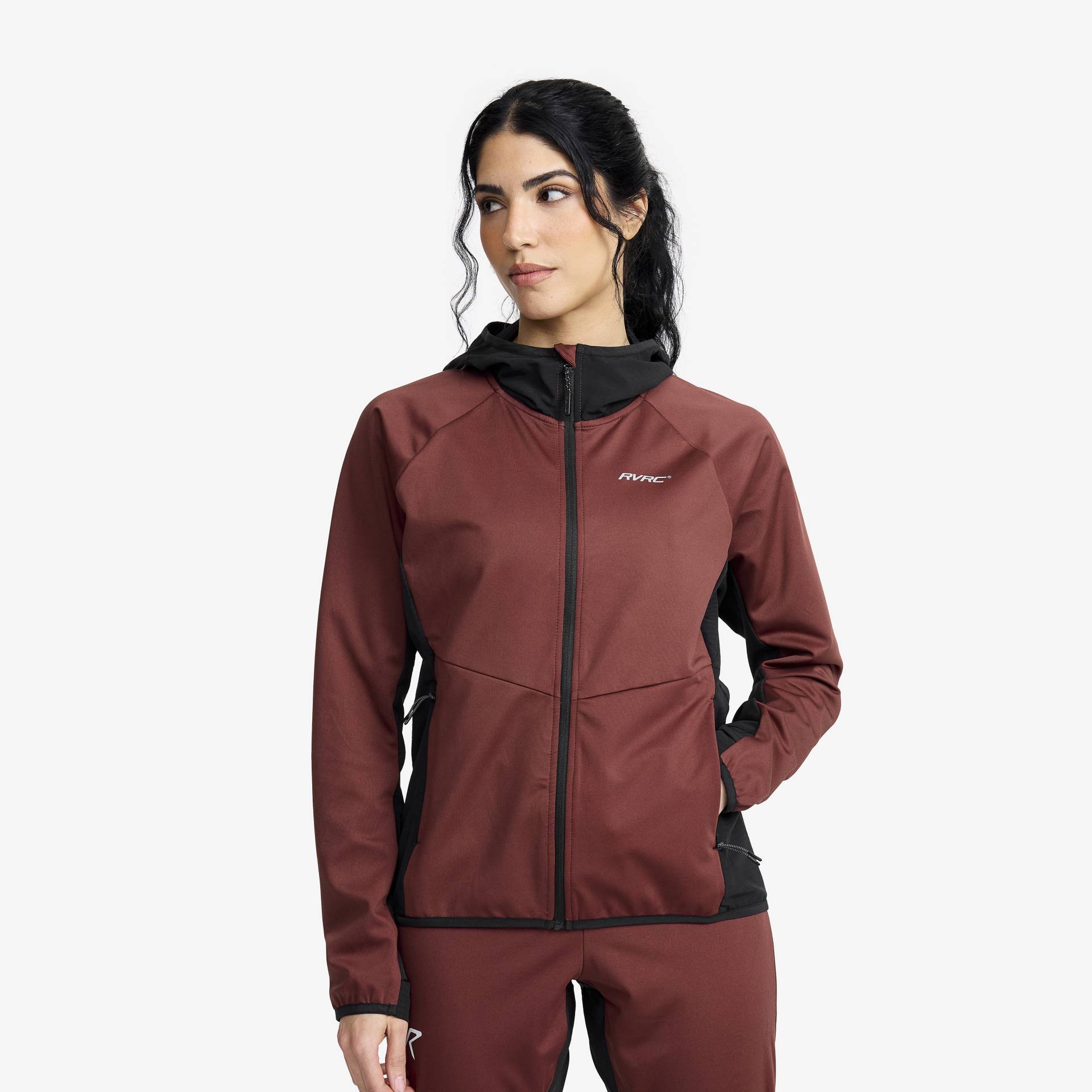 Pace Hooded Wind Jacket Damen Andorra, Größe:L - Damen > Oberteile > Hoodies von RevolutionRace