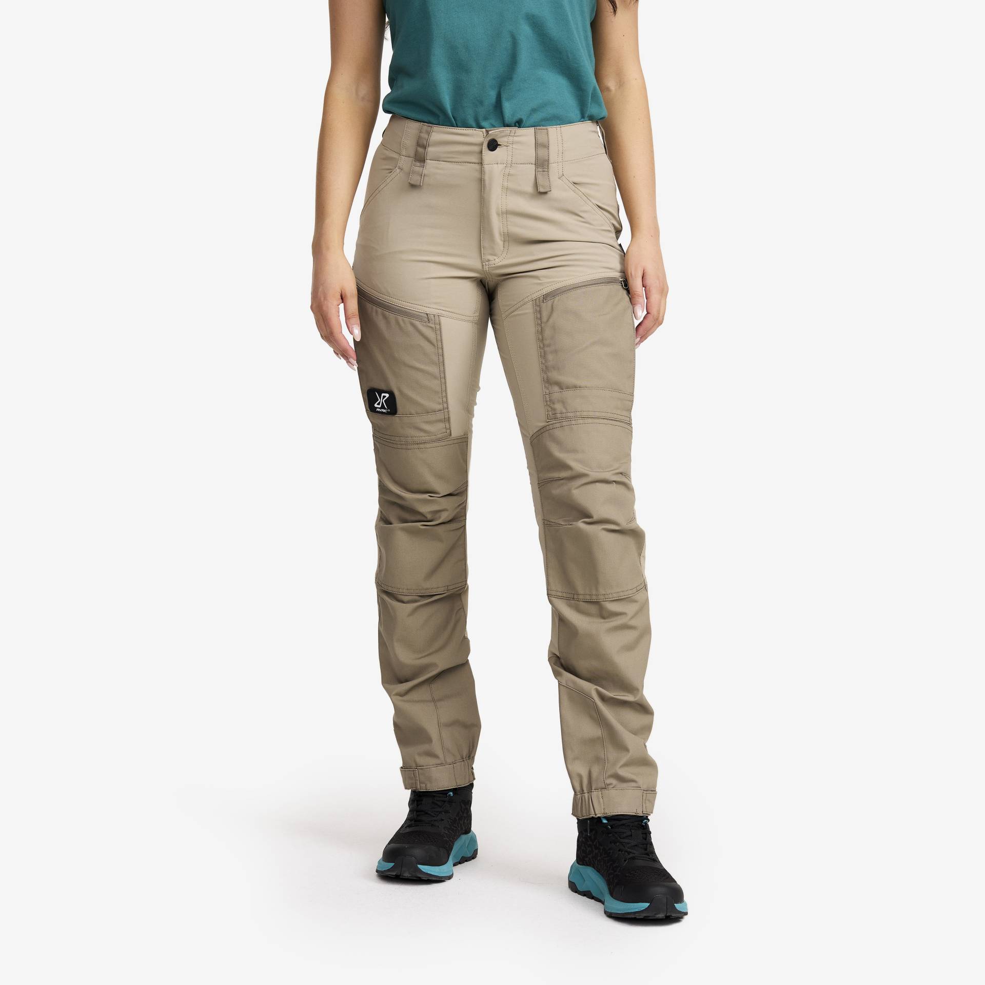 RVRC GP Pro Pants Damen Aluminium/Brindle, Größe:XL - Outdoorhose, Wanderhose & Trekkinghose von RevolutionRace