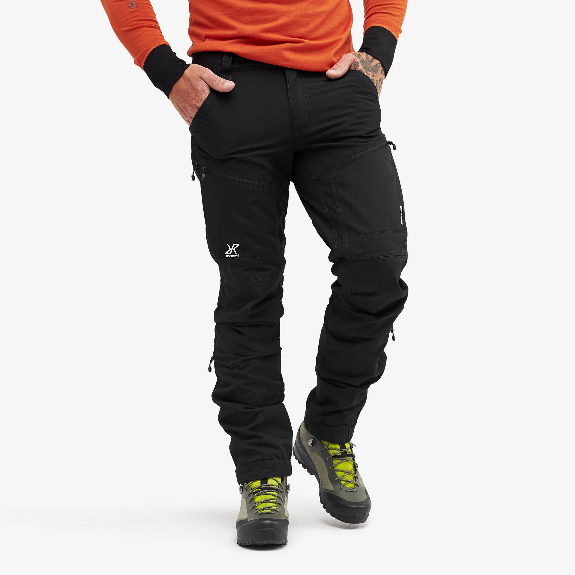 RVRC GP Pro Rescue Pants Herren Black Edition 2.0, Größe:S - Outdoorhose, Wanderhose & Trekkinghose von RevolutionRace
