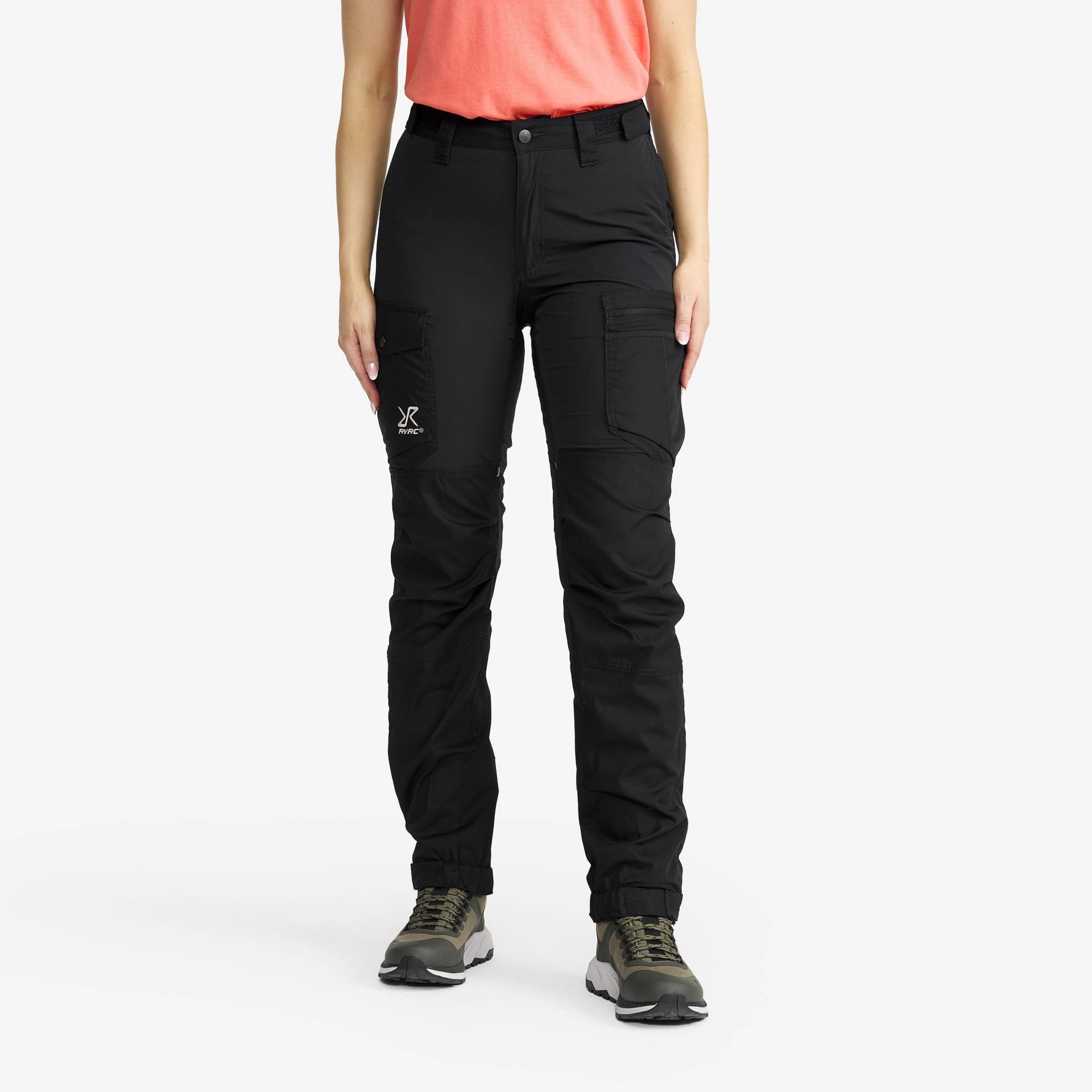 Rambler Lightweight Pro Pants Damen Black, Größe:3XL - Outdoorhose, Wanderhose & Trekkinghose von RevolutionRace