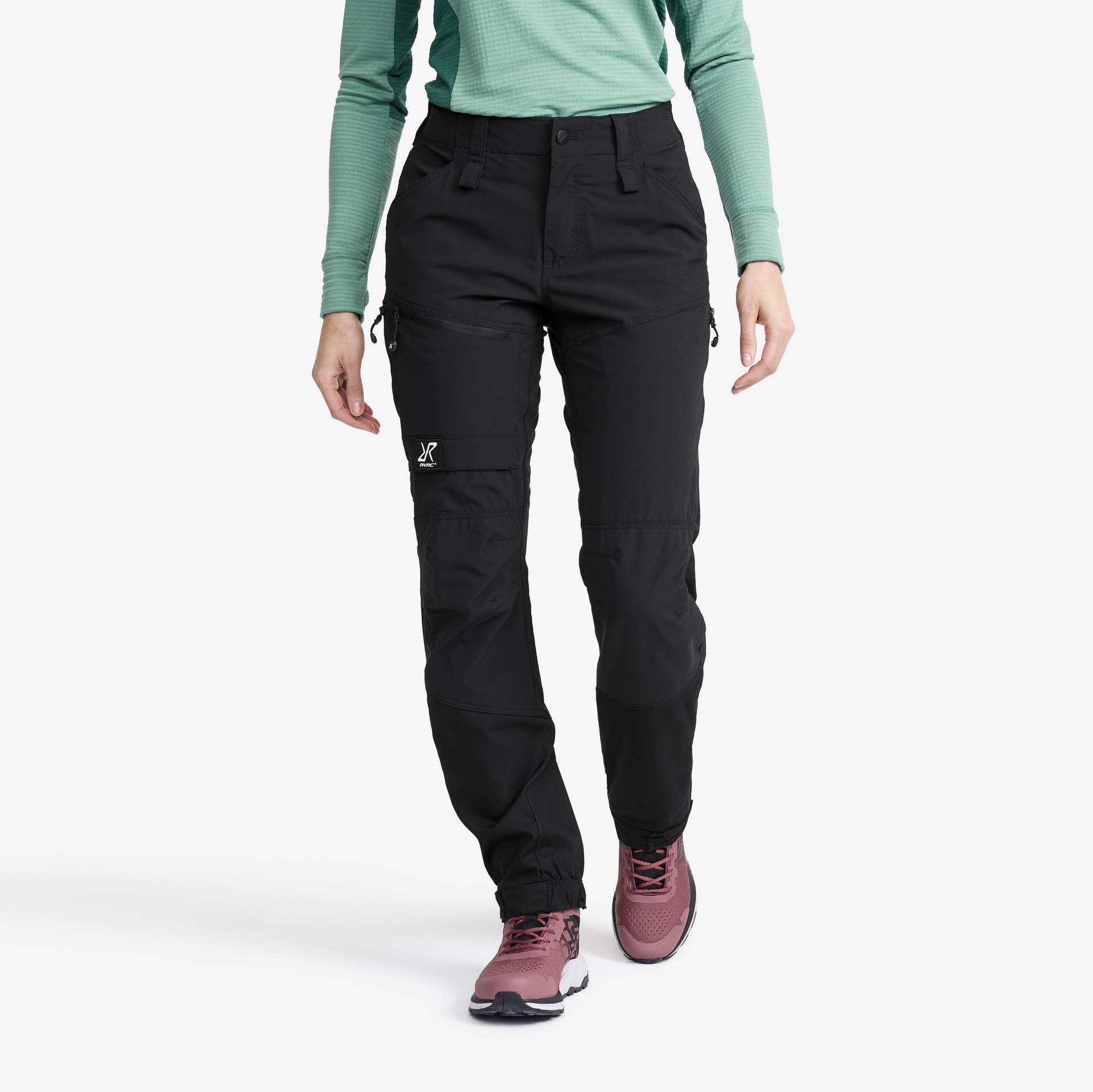 Range Pro Pants Damen Black, Größe:3XL - Outdoorhose, Wanderhose & Trekkinghose von RevolutionRace