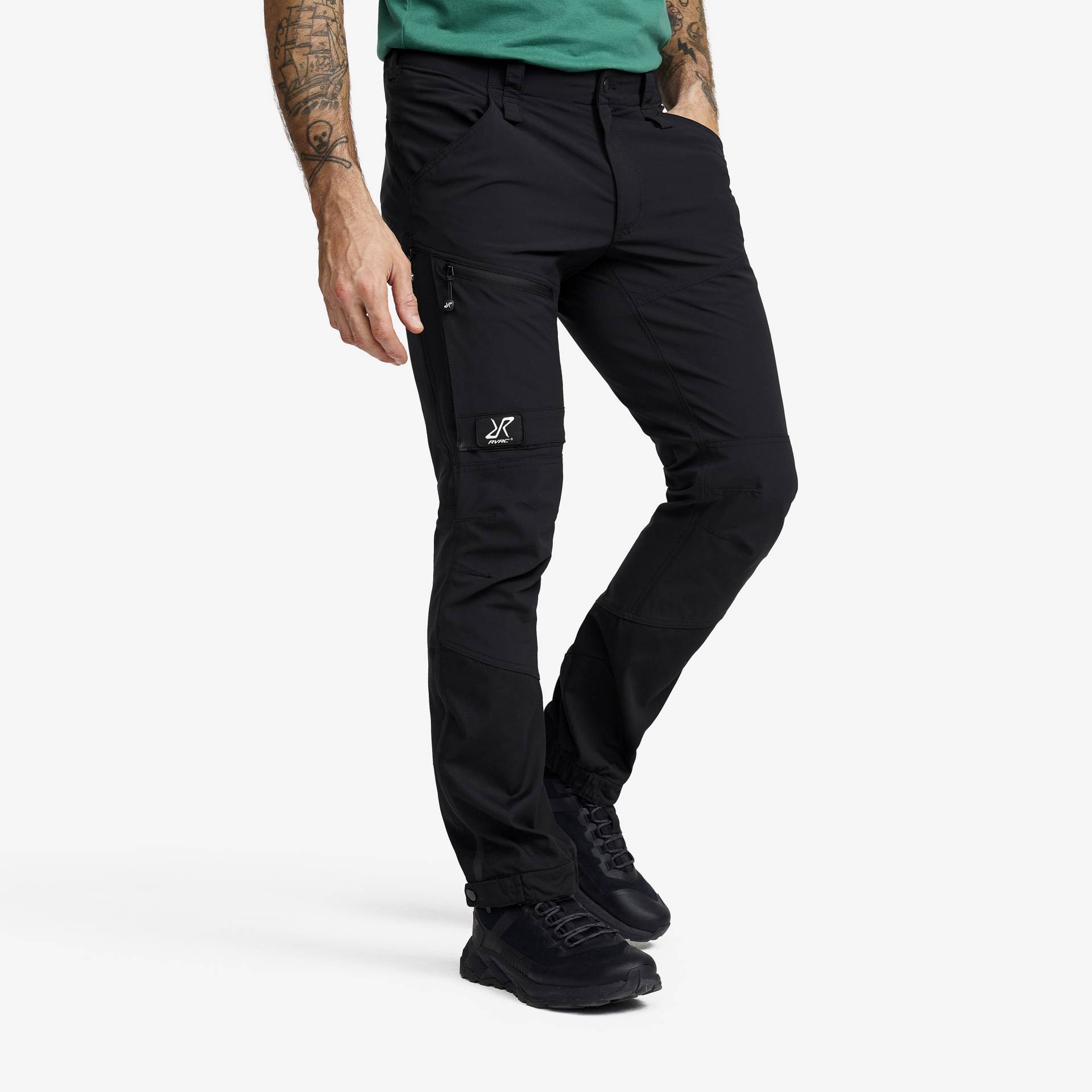 Range Pro Pants Herren Black, Größe:XS - Outdoorhose, Wanderhose & Trekkinghose von RevolutionRace