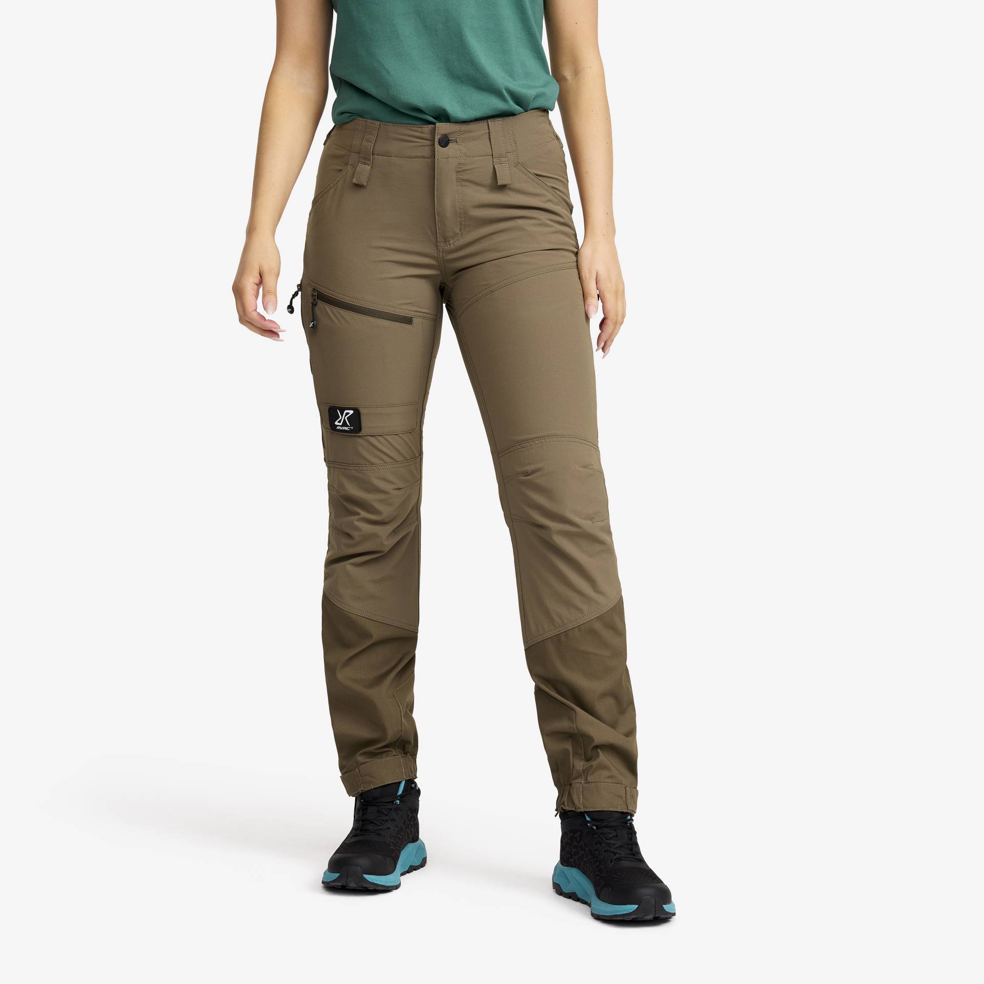 Range Pro Pants Damen Chocolate Chip, Größe:L - Outdoorhose, Wanderhose & Trekkinghose von RevolutionRace