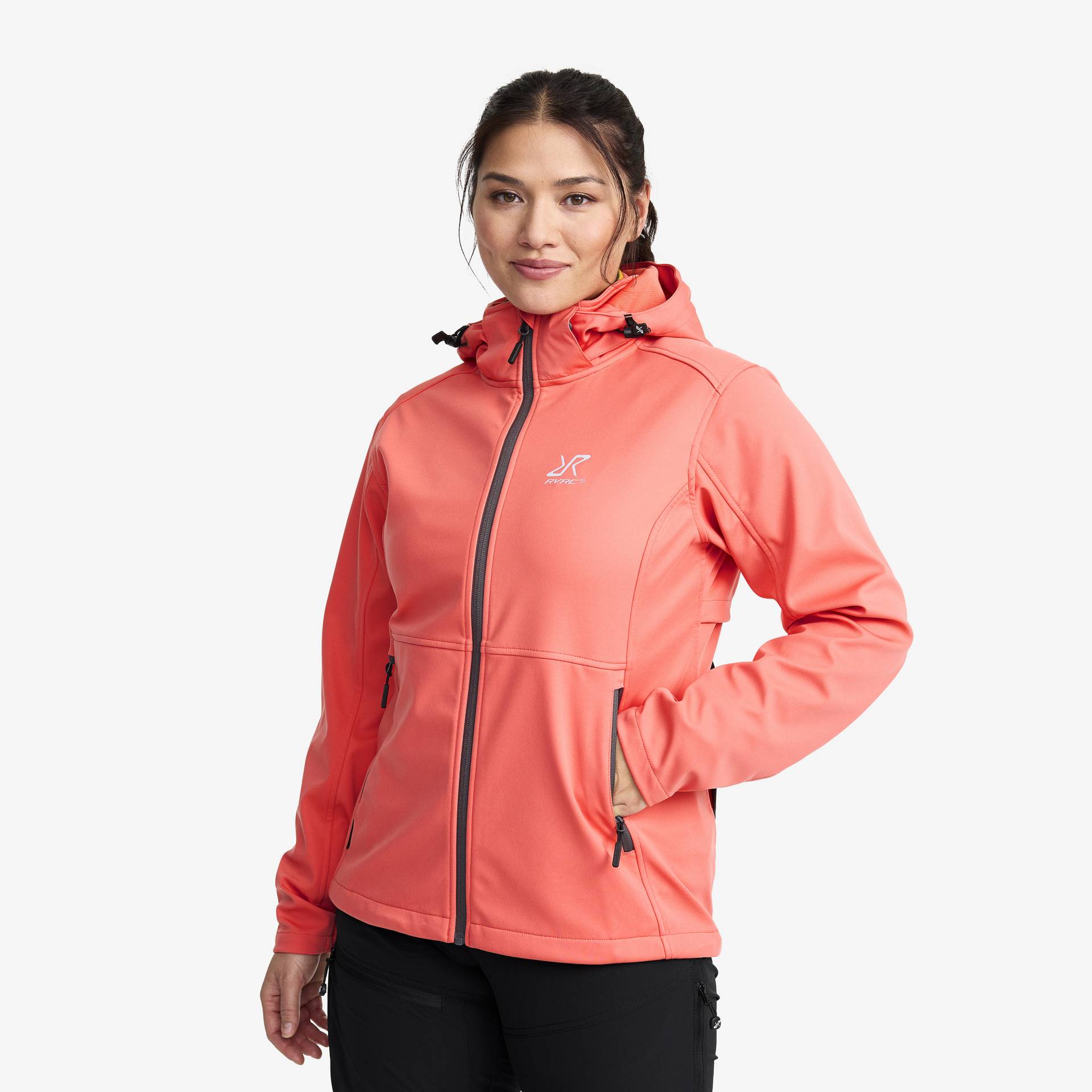 Responder Softshell Jacket Damen Porcelain Rose, Größe:XL - Damen > Jacken > Softshelljacken von RevolutionRace