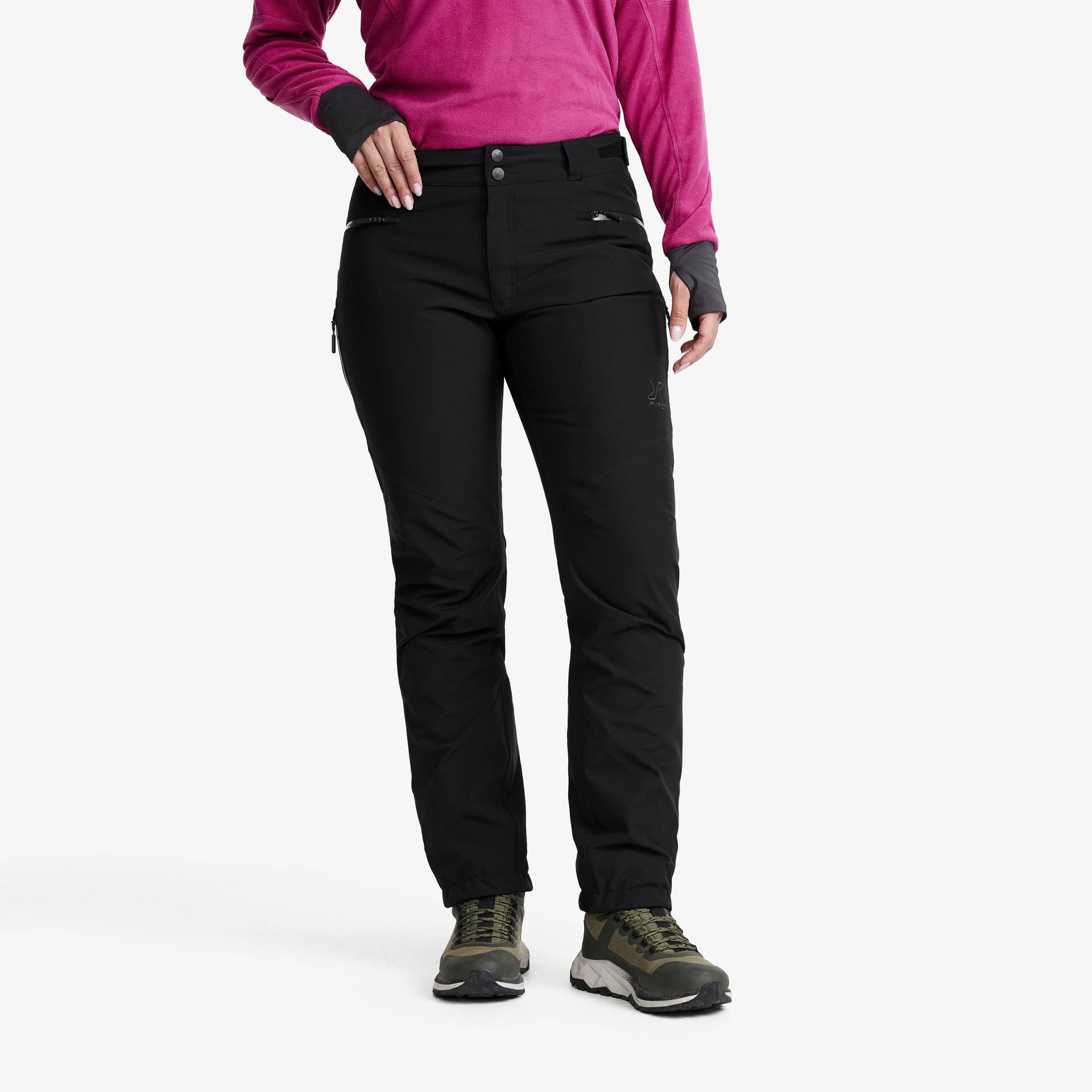 Silence Proshell 3L Pants Damen Black/Anthracite, Größe:L - Outdoorhose, Wanderhose & Trekkinghose von RevolutionRace