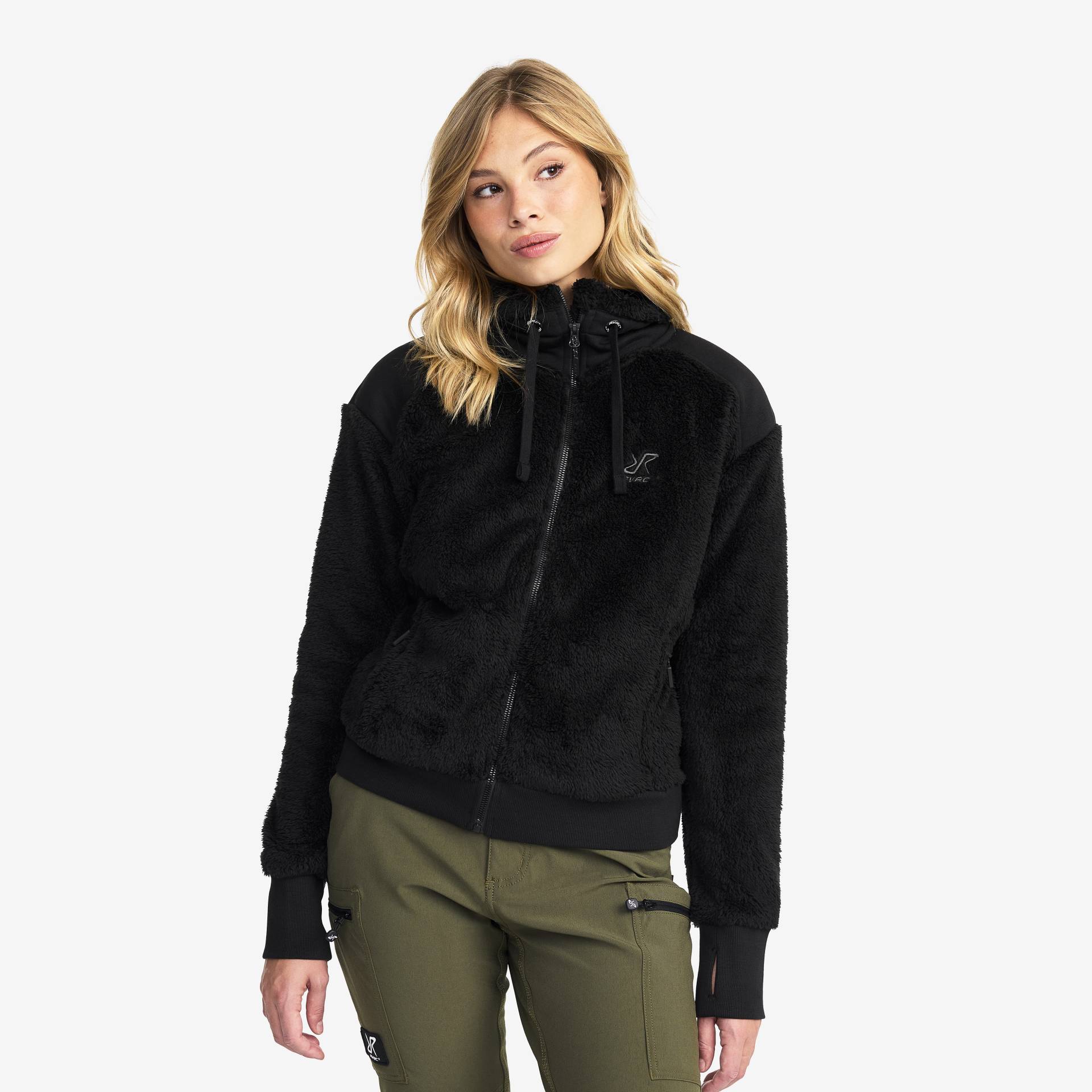 Soft Fleece Damen Black, Größe:2XL - Damen > Oberteile > Fleece von RevolutionRace