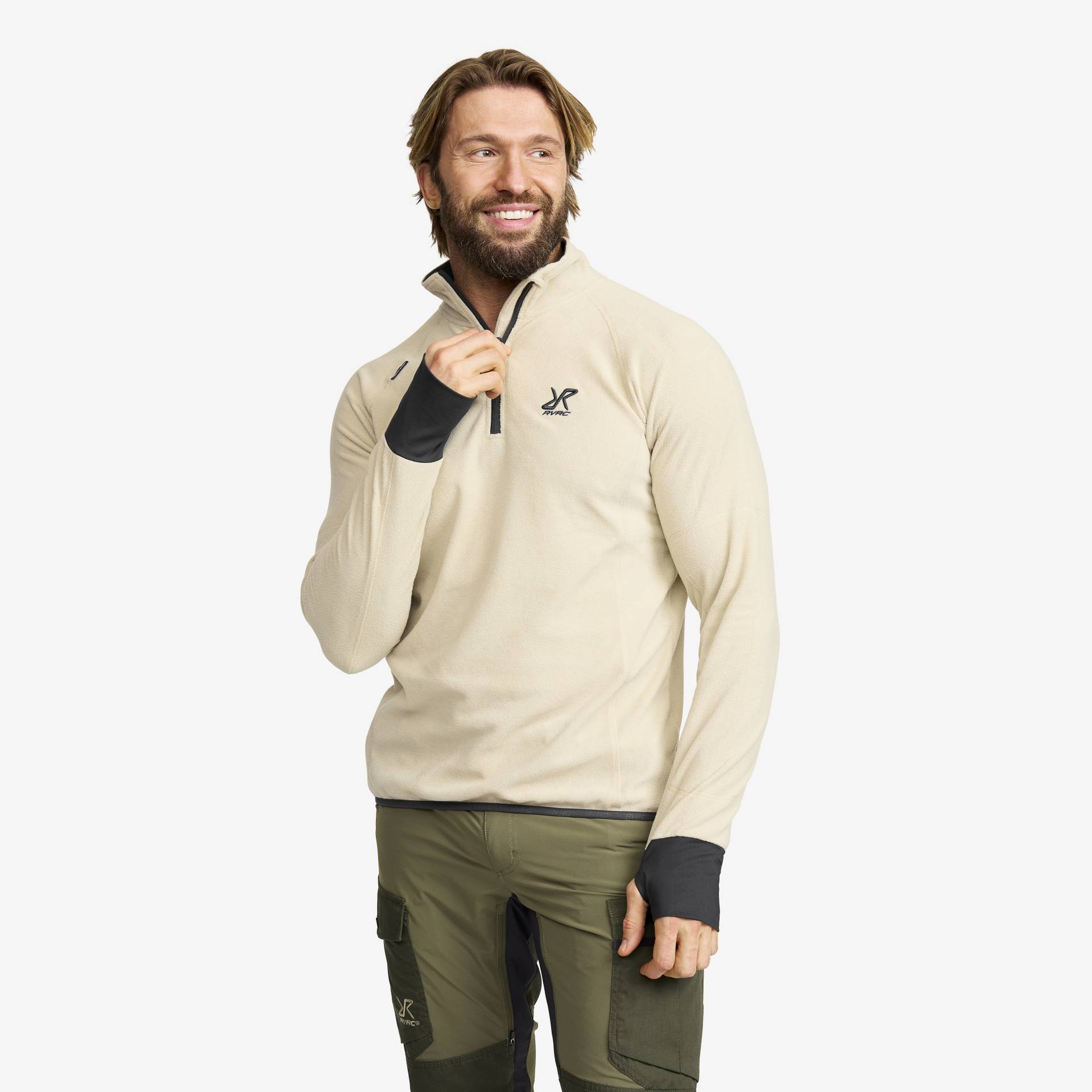 Trekker Fleece Herren Peyote, Größe:XL - Herren > Oberteile > Fleece von RevolutionRace