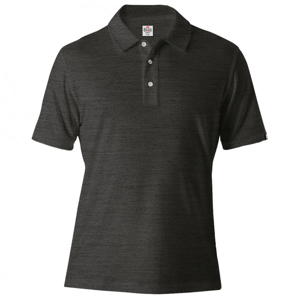 Rewoolution - Flip - Polo-Shirt Gr L schwarz/grau von Rewoolution