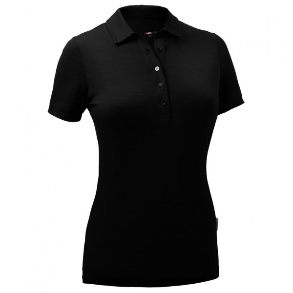 Rewoolution - Women's Mirth - Polo-Shirt Gr M schwarz von Rewoolution