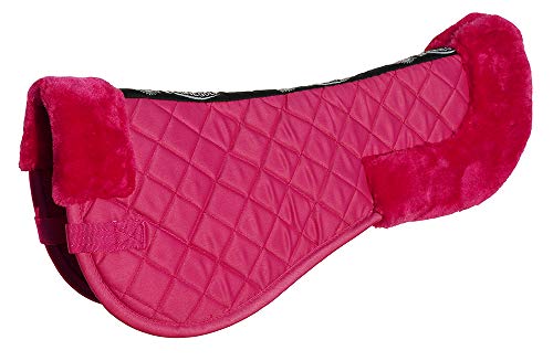 Rhinegold 0 Comfort Saddle Pad-cob-Raspberry Schabracke, Himbeere von Rhinegold