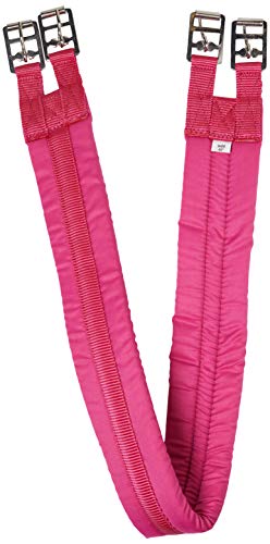 Rhinegold 0 Cotton Padded Girth-44-Raspberry Gurt, Himbeere, 111,8 cm (44 Zoll) von Rhinegold