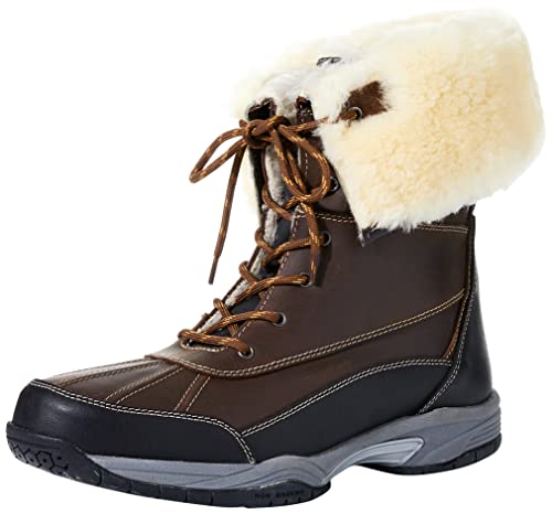 Rhinegold Brown Arctic Boots-5 (38)-Braun, Size 5 (EU38) von Rhinegold