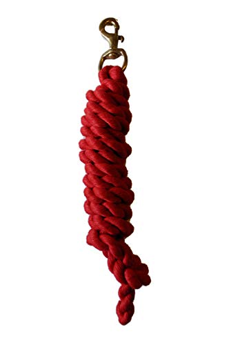 Rhinegold 0 Führstrick – Rot Baumwolle, Einheitsgröße von Rhinegold