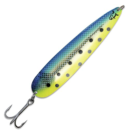 Rhino Trolling Spoons - Farbe: gold swedish flag, Länge / Gewicht:11.5cm - 16g von Rhino