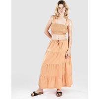 Rhythm Sammy Smocked Tank Top peach von Rhythm