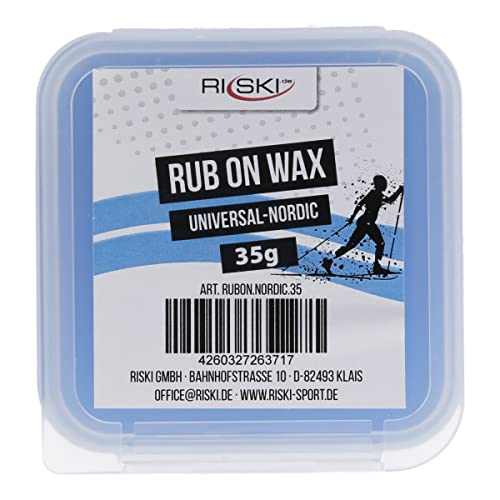 RiSki Rub On Ski Wax -Nordicskiwax - universal 35g von RiSki