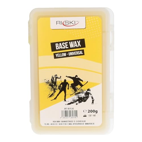 RiSki Skiwachs Base Wax Alpin universal 200g von RiSki