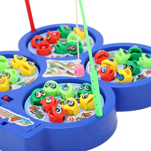 Magnetisches Elektrisches Angelspiel-Spielzeug ， Retro Classic Rotating Fish Catch Toy Board Entwickeln Sie Sensibilität für mit Musik von RiToEasysports